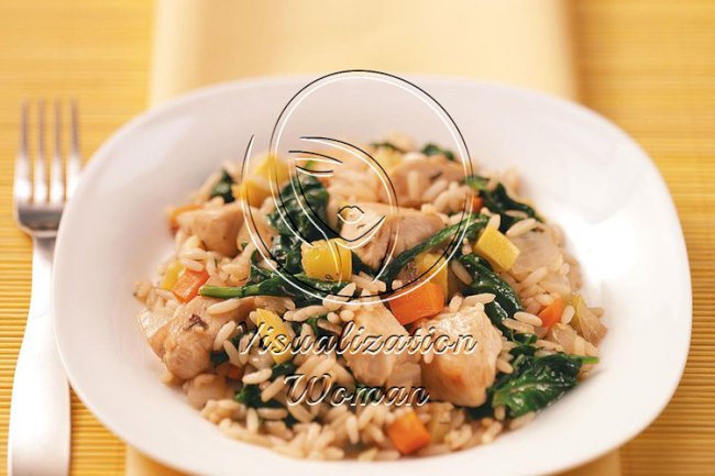 Garden Vegetable & Chicken Skillet