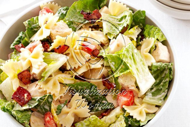 BLT Bow Tie Pasta Salad