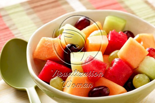 Melon and Grape Salad