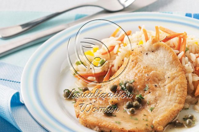 Turkey Piccata with Capers