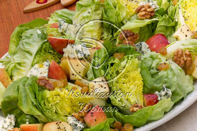 Apple, Blue Cheese & Bibb Salad