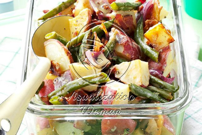 Roasted Potato & Green Bean Salad