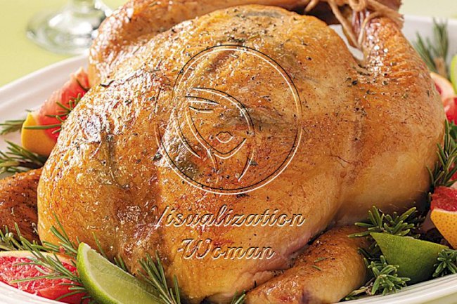 Citrus-Rosemary Roasted Chicken