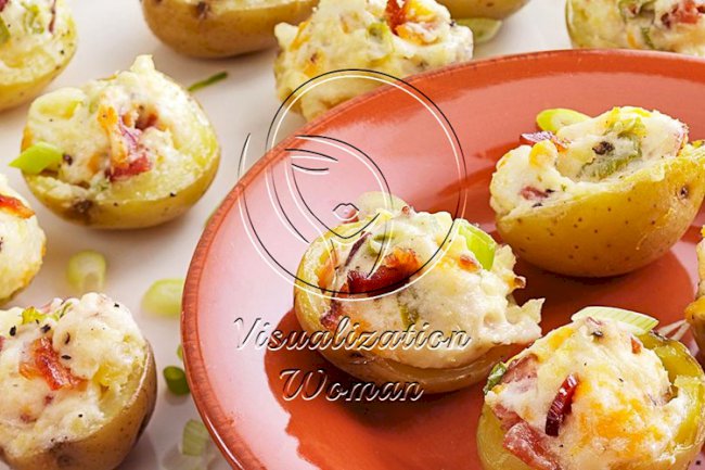 Makeover Stuffed Potato Appetizers