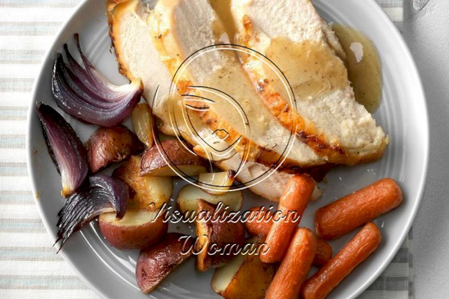 Garlic-Roasted Chicken and Vegetables