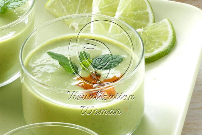 Pretty Pea Soup Cups