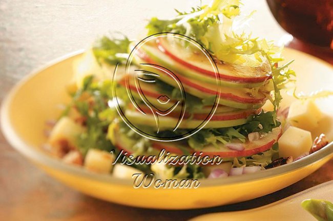 Apple Salad with Maple Vinaigrette