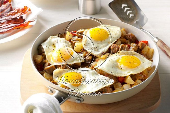 Chicken Sausage & Potato Hash