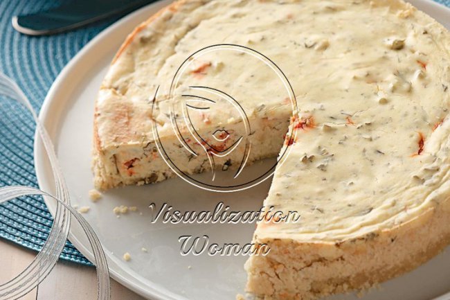 Herbed Cheesecake Appetizer