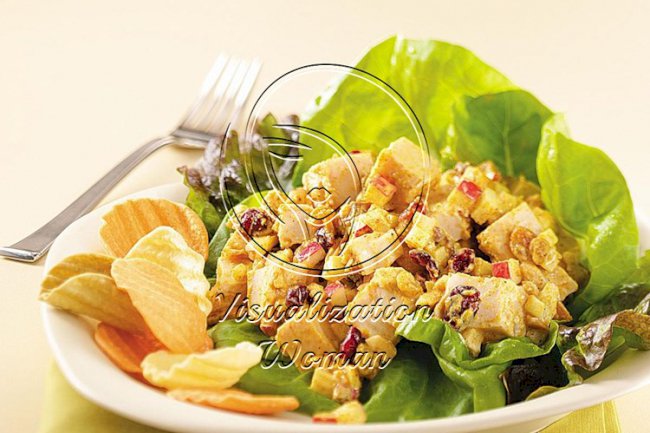 Cool Curried Chicken Salad