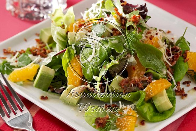 Avocado Tangerine Salad