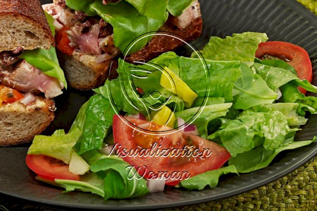 Pepperoncini Arugula Salad