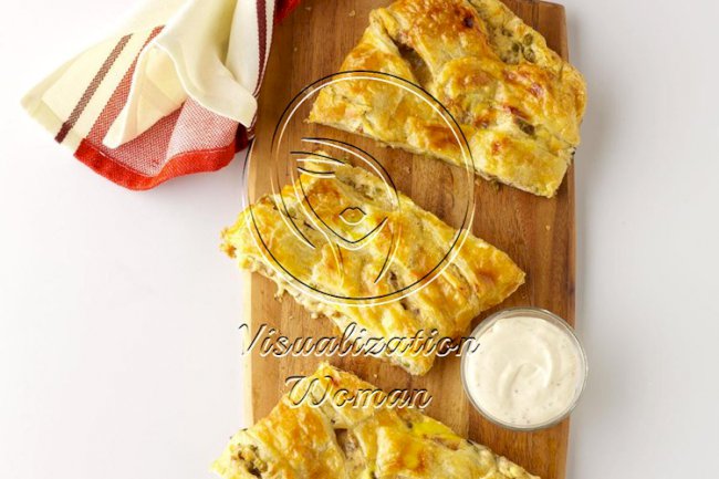 Chicken Madeira Pastry