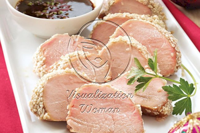 Sesame Pork Appetizers