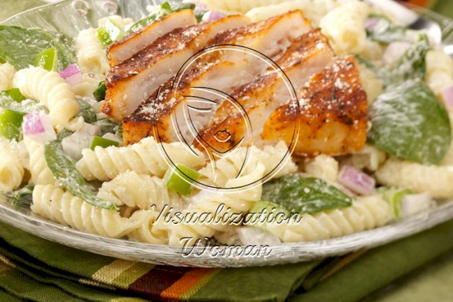 Blackened Fish Salad