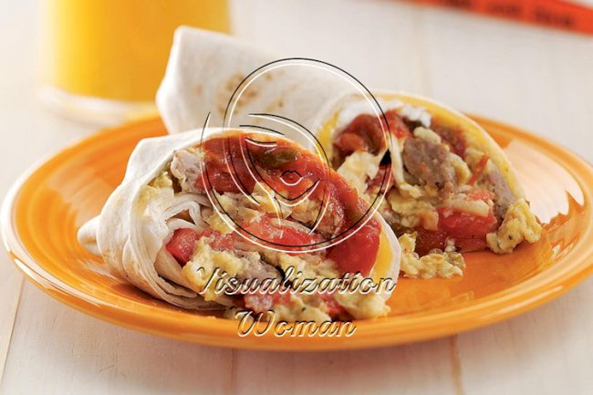 Breakfast Burritos for Two