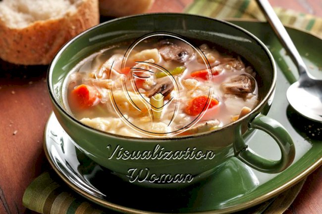 Chicken Soup with Spaetzle