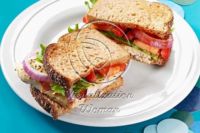 BLT Catfish Sandwiches