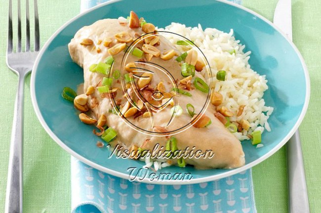 Baked Peanut Chicken