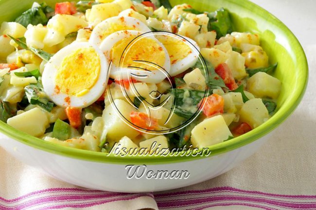 Dandelion Potato Salad