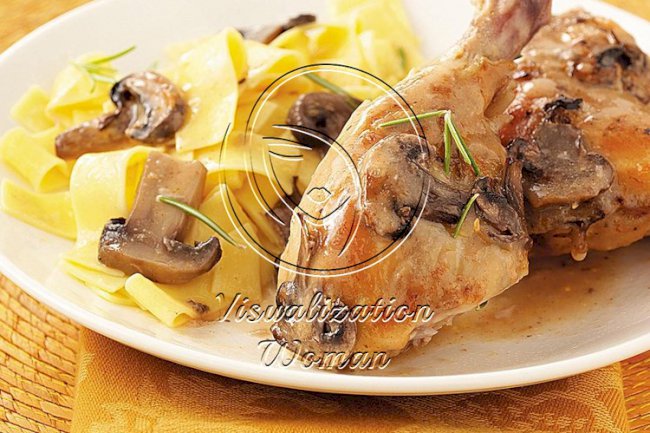 Rosemary Mushroom Chicken