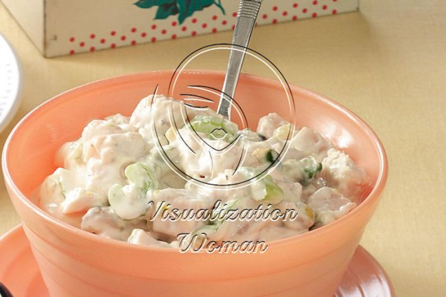 Turkey Salad with Pistachios