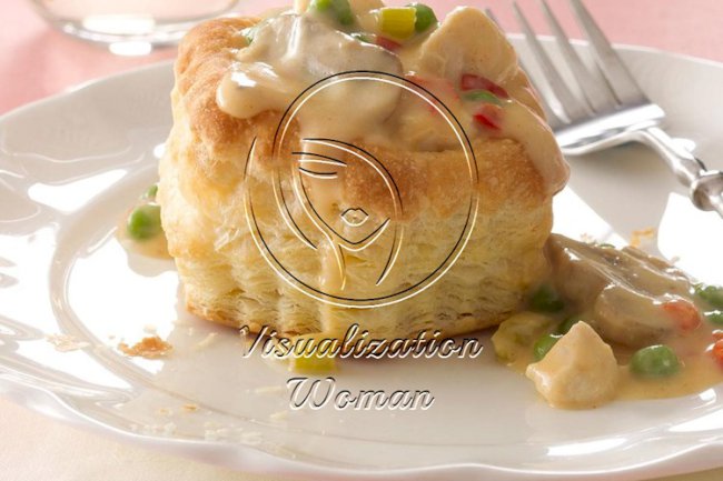 Pastry Chicken a la King