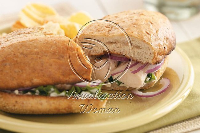 Broiled Chicken Tenderloin Sandwiches