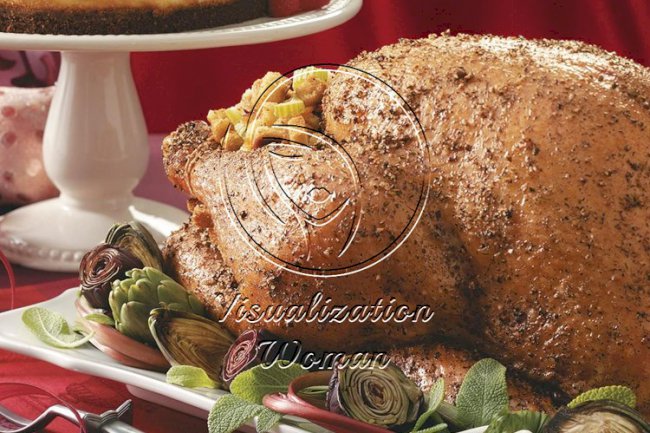 Herbed Turkey with Citrus Dressing