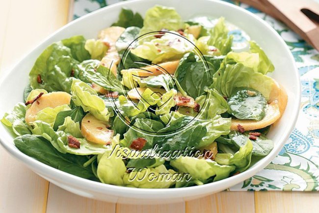Peachy Tossed Salad