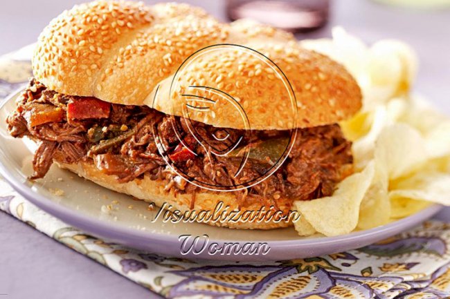 Tex-Mex Beef Sandwiches