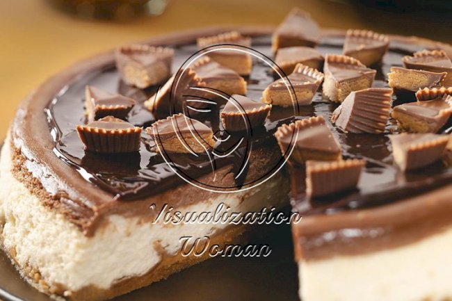 Makeover Peanut Butter Cup Cheesecake