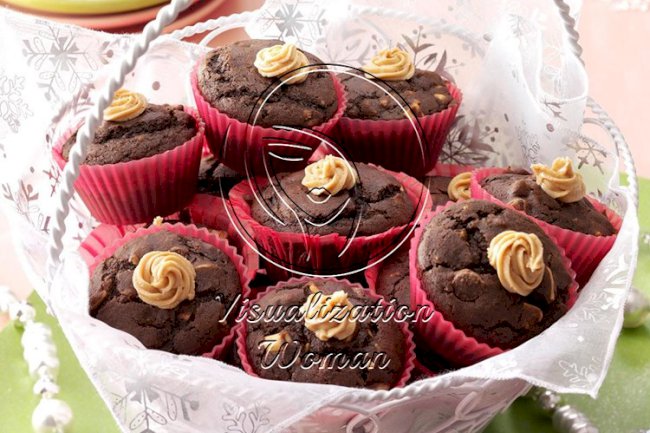 Nutty Chocolate Muffins