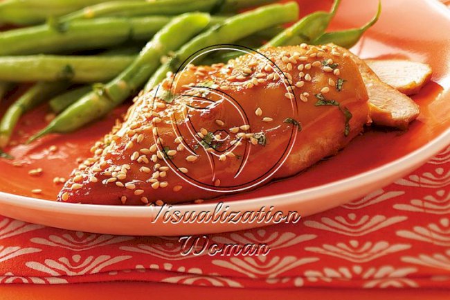 Sesame Cilantro Chicken for Two