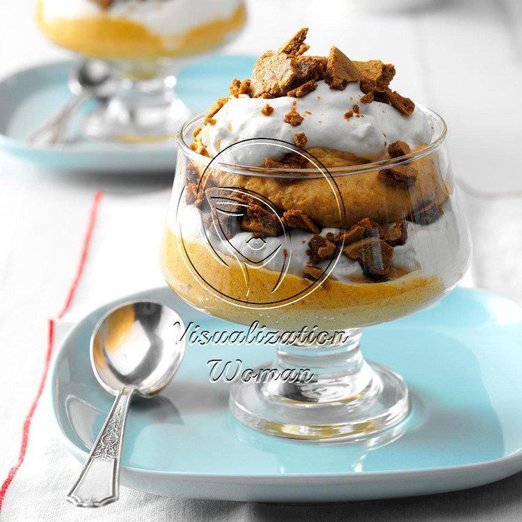 Pumpkin Gingersnap Parfaits