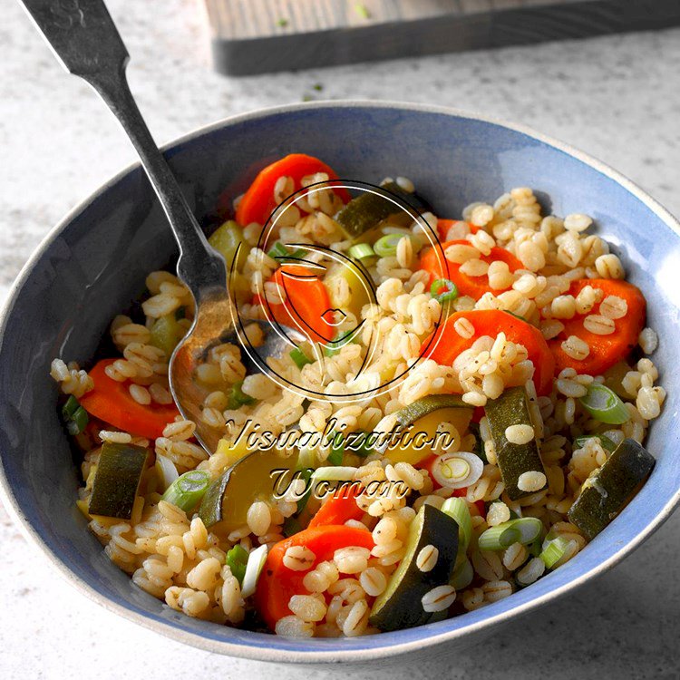 Vegetable and Barley Pilaf