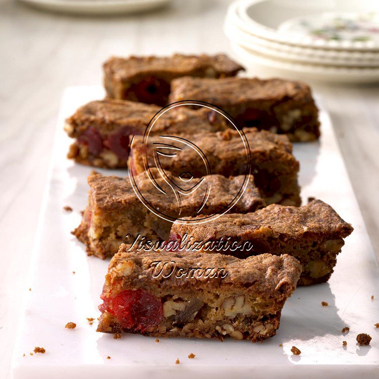 Grandma’s Pecan Rum Bars