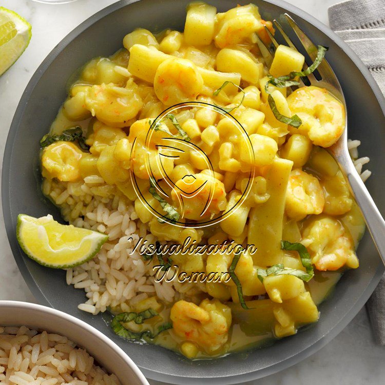 Curry Shrimp and Rice