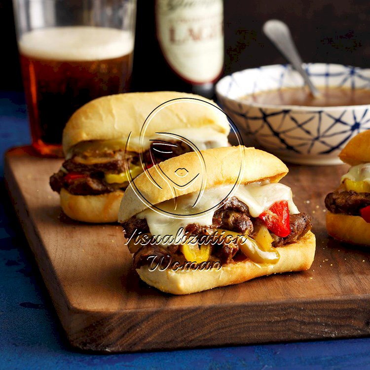 Pressure-Cooker Philly Cheesesteak Sandwiches