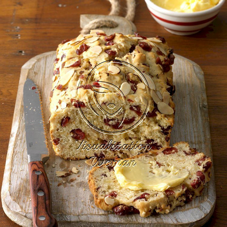 Cranberry Orange Almond Quick Bread