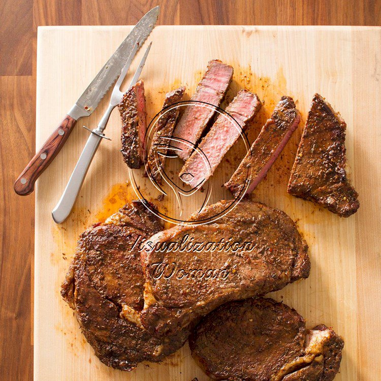 Peppered Ribeye Steaks