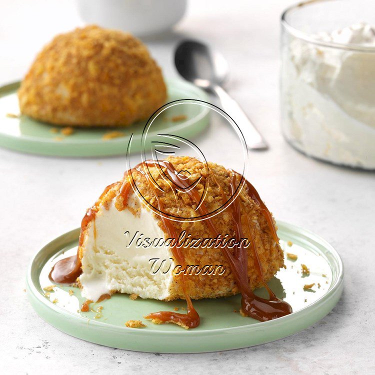 No-Fry Fried Ice Cream