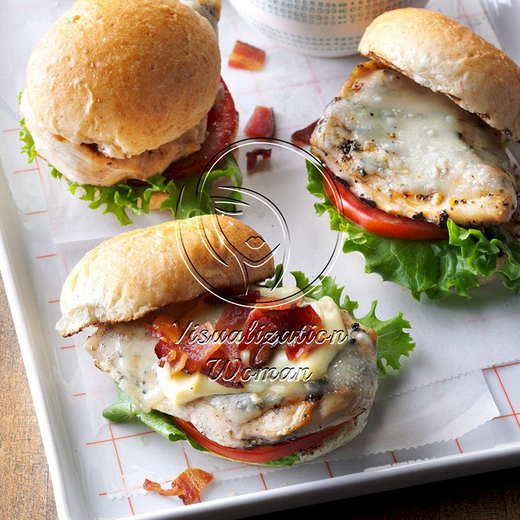 Bacon & Swiss Chicken Sandwiches