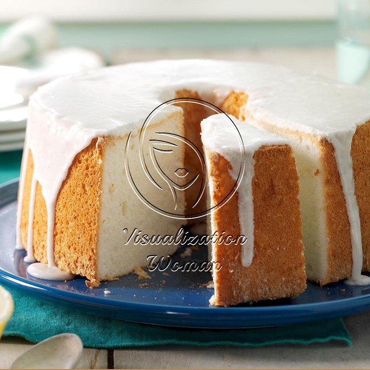 Vanilla Bean Angel Food Cake