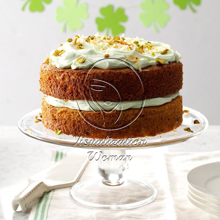 Pistachio and Coconut Cake