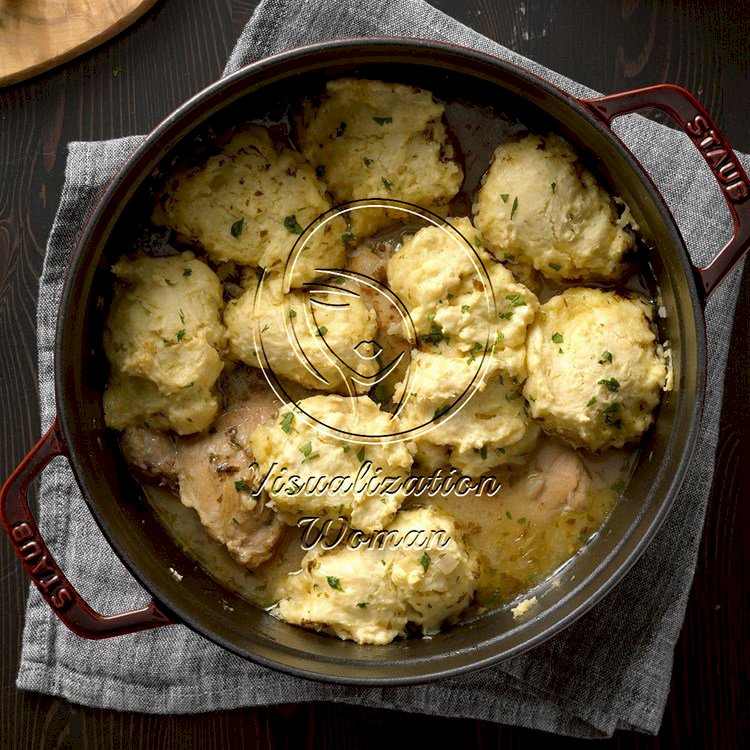 Apple Cider Chicken ‘n’ Dumplings