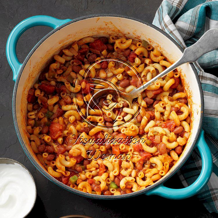 Meatless Chili Mac