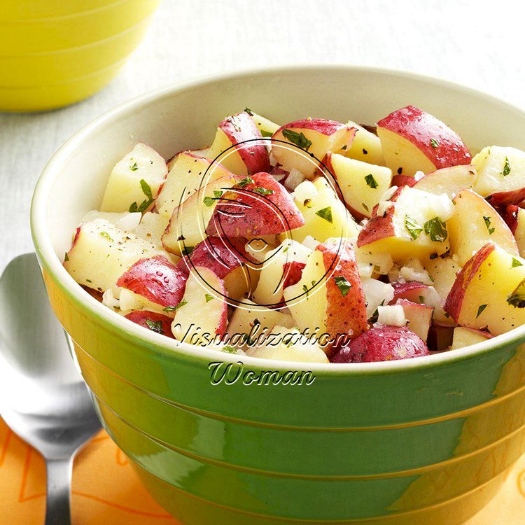 Lemon Vinaigrette Potato Salad