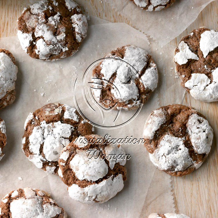 Crinkle-Top Chocolate Cookies