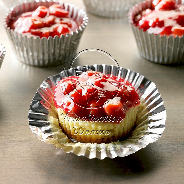 Mini Cherry Cheesecakes